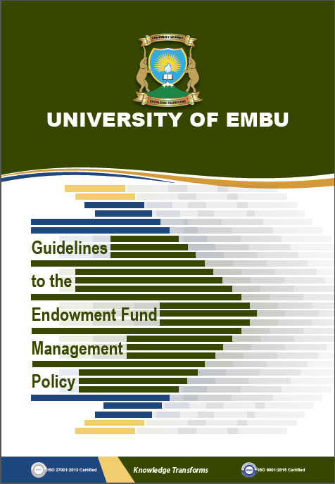 Endowment Fund Policy and Guidelines